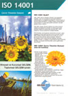 ISO 14001:2015 Çevre Yönetim Sistemi Broşürü