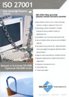 ISO 27001:2013 Bilgi Güvenliği Yönetim Sistemi Broşürü