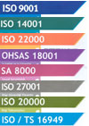 ISO 9001:2015,ISO 14001:2015,ISO/TS 16949:2009,ISO 20000:2018,ISO 22000:2018,ISO 27001:2013 Yönetim Sistemleri Tüm Broşürleri